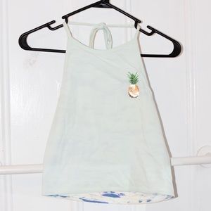Pineapple Halter Top